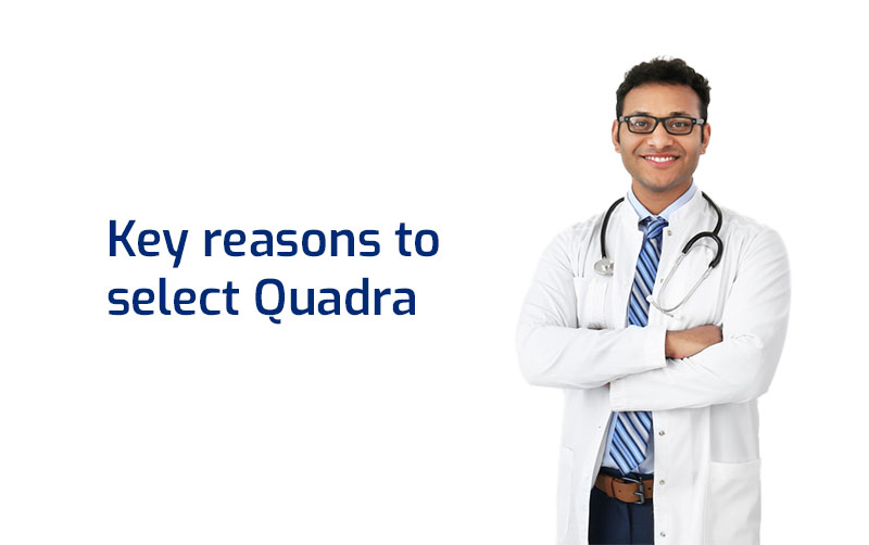 reasons to select quadra